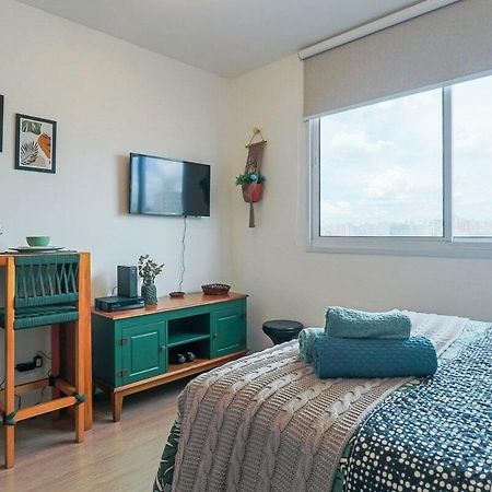 Aconchegante Studio No Bras Com Piscina/Metro Bras Sao Paulo Dış mekan fotoğraf
