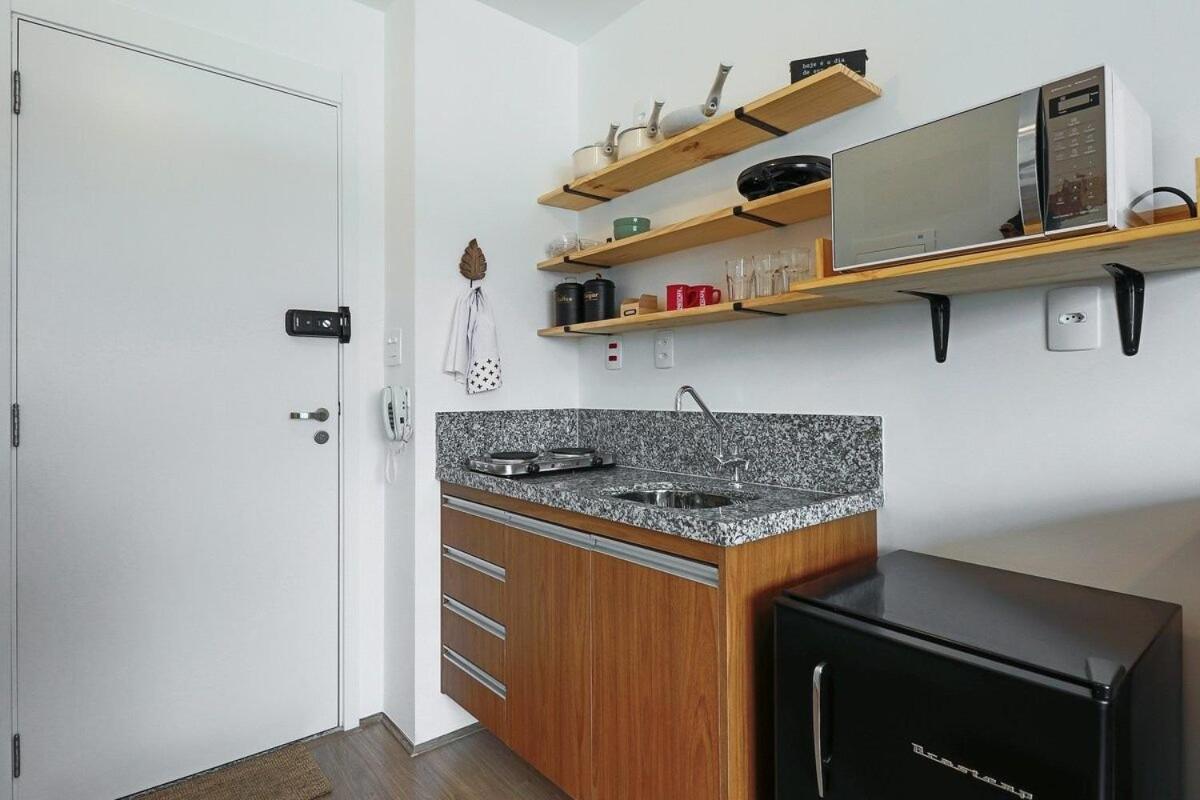 Aconchegante Studio No Bras Com Piscina/Metro Bras Sao Paulo Dış mekan fotoğraf