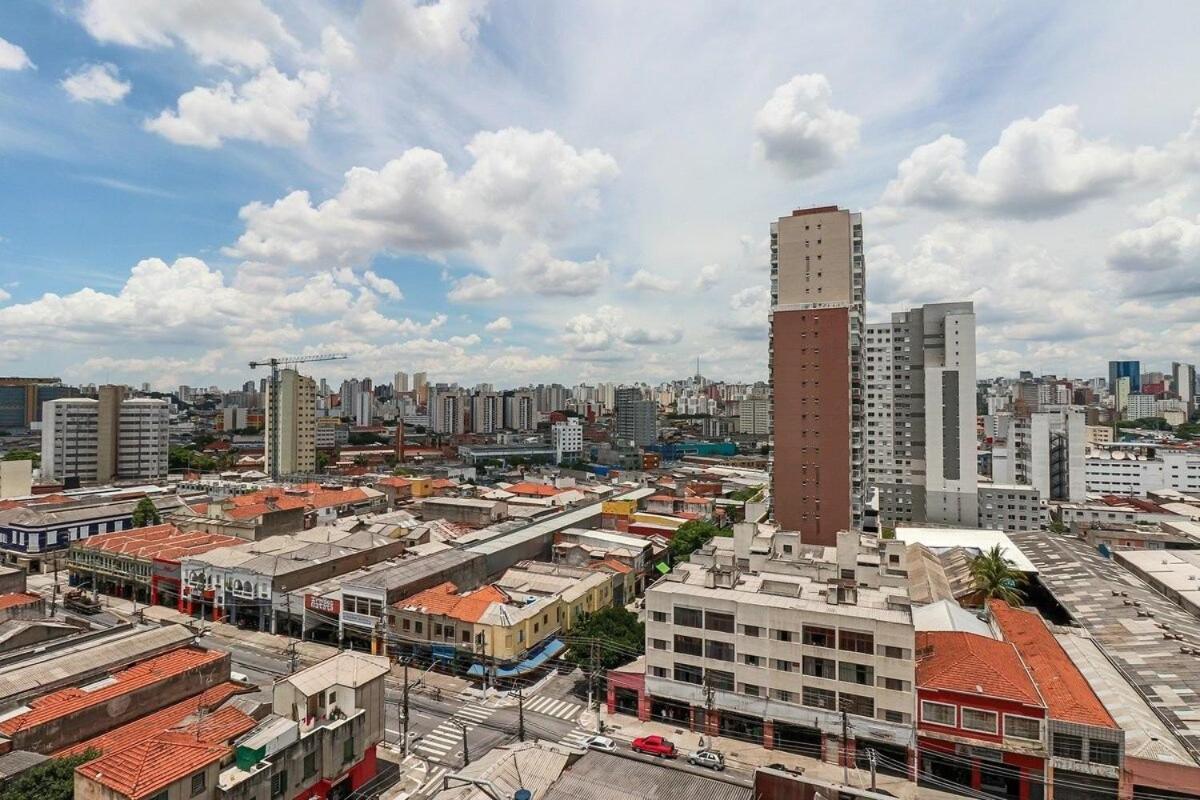Aconchegante Studio No Bras Com Piscina/Metro Bras Sao Paulo Dış mekan fotoğraf