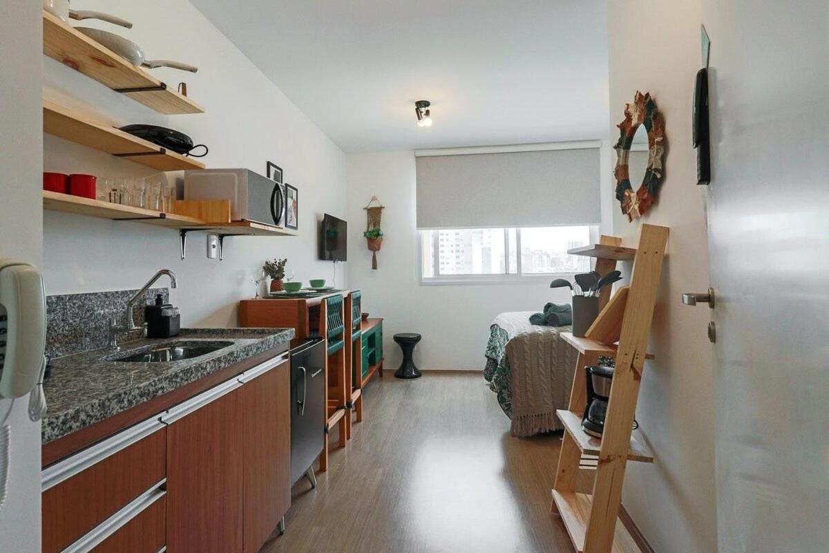 Aconchegante Studio No Bras Com Piscina/Metro Bras Sao Paulo Dış mekan fotoğraf